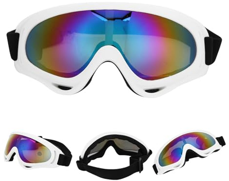 PC Lunettes de Ski Coupe-Vent Moto Unisexe Sports de Plein Air Cyclisme