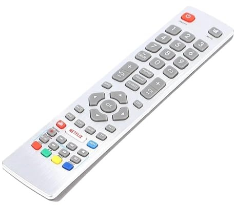 ATOMUSERLY 1 Control Remoto de Repuesto for televisor Inteligente LCD 3D