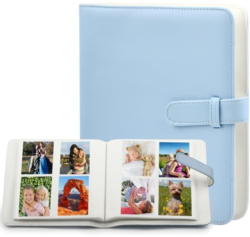 Album Fotografico con 256 Tasche per 3 Pollici Film Tascabile per Foto Instax Mini e Polaroid Zink – Universale per Mini 11/12/9/8+,per SnapTouch, ideale come album di nozze o di famiglia