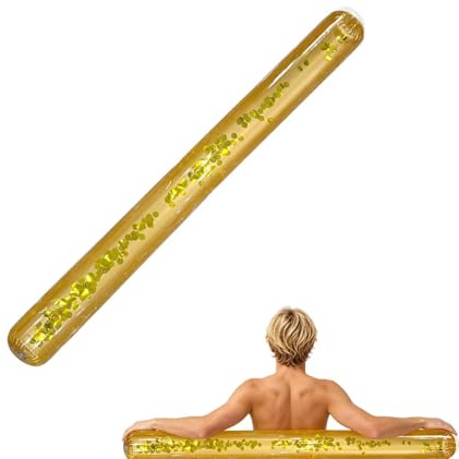 Aufblasbare Poolnudel | Schwimmnudel Aufblasbar | | Aufblasbare Schwimmnudel Glitter Groß | Für Sommer,Wasseraktivitäten, See, Sport, Reisen