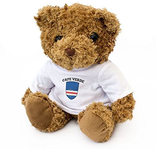 NEW - CAPE VERDE FLAG - Teddy Bear - Cute Soft Cuddly - Gift Present Birthday Xmas