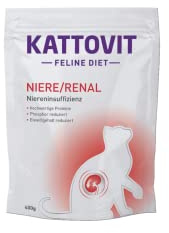 Kattovit - NIERE / RENAL | 1,25 kg | Trockenfutter für Katzen bei Niereninsuffizienz | Kann bei Nierenerkrankungen unterstützend helfen
