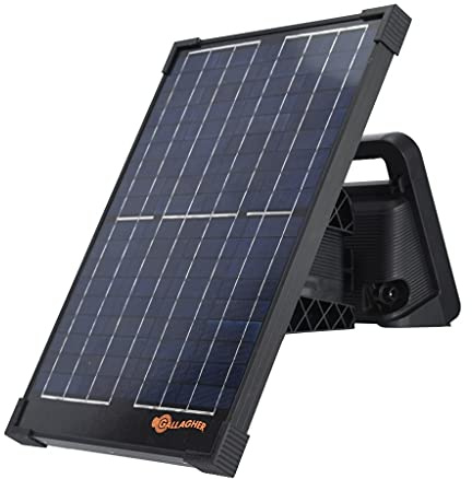 Gallagher 20 W Solarmodul + Solarmodul-Halterung - Elektrozaun für - Geeignet für Weidezäune bis