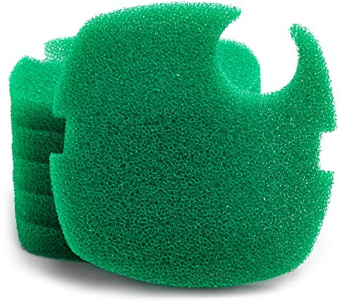 LTWHOME Compatible Coarse Filter Pads Media Replacement for All Pond Solutions 1000EF+ Aquarium External Fish Tank Filter (Pack of 6)