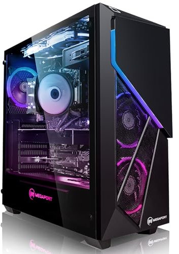 Megaport Gaming PC Intel Core i7-13700F • Windows 11 • GeForce RTX5070 12GB • 32GB DDR4 • 1000GB M.2 SSD • WLAN • Gamer PC Computer Gaming Rechner