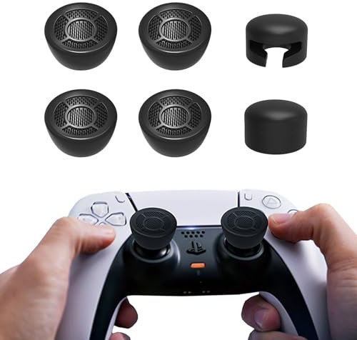 Buziba 6 tapas de silicona para joystick para mando de PS5