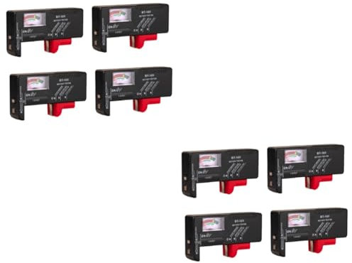 Angoily 8 Stk Batteriezellentester Digital Batterietester Nummer Zeiger Volt Batterie auto volt batterie Zeigertester Autos gebührenpflichtig Prüfer Volt-Batterie
