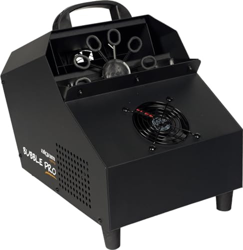 ALGAM LIGHTING - BUBBLE PRO – 50 W professionelle Seifenblasenmaschine, mit HF-Fernbedienung, 2 l Fassungsvermögen