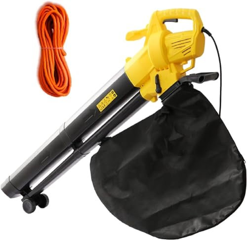 Soffiatore Elettrico for Foglie, Ventilatore Manuale Due in Uno, Aspirazione, Frantoio for Foglie Domestico, Rimozione Polvere, Pulizia del Prato, Attrezzi da Giardino, Soffiatore for Foglie da Giardi