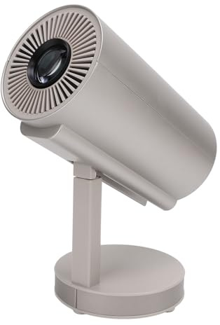 Proiettore Smart 6K, WiFi 6, 5.3, 20000L, Videoproiettore da Esterno per IOS, (Spina UE CA 100‑240 V)