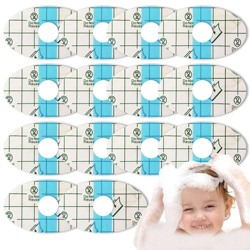 Waterproof Ear Covers, Waterproof Ear Stickers,Waterproof Shower Caps with Ear Protection | Swimming Earloops, Safe Ear Protectors