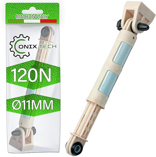 Stoßdämpfer Waschmaschine 120N Ø11mm 41017168 49043541 für Candy für Hoover | MADE IN ITALY - Garantie 5 Jahre - ONIX TECH