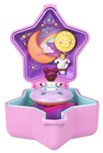 Polly Pocket Keepsake Collection Heritage Edition Stardream Ring und Koffer Spielset
