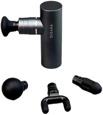 PHYSIQ Massagepistole Massagegerät Nackenmassagegerät Pistole | Kopfmassagegerät Massage Gun Rückenmassagegerät | Massagegerät Rücken Nacken Massager Faszien Machine Gun