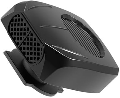 BEALIFE Heizung Fan Auto Einstellbare Winkel Für Angepasst Wärme Luftkühler Eingesetzt Zigarettenanzünder ABS Elektrische Auto Heizung, 12V