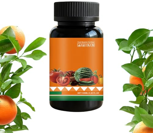 Fertilizzante Per Alberi Da Frutto,Concime Liquido Per Agrumi 100 Ml - Nutriente Vegetale Rinforzante Per Radici Adatto A Pomodori Arbusti Siepi Piante In Vaso
