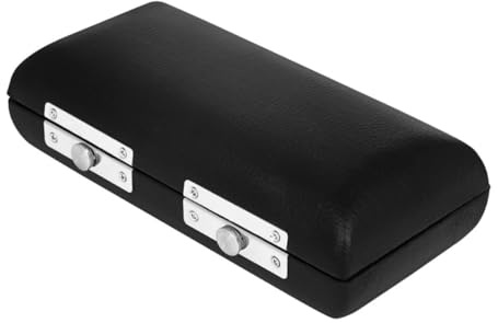 HONITANO Flötentasche Leder Mundstück Aufbewahrungsbox Schutzhülle für Querflöte Reiseetui Stoßfest Staubdicht Kratzfest Tragbarer Flötenkopf Behälter für Musiker