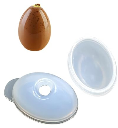 Laikoutd Stampi in Silicone A Forma Uova per Realizzare Stampi Torte Fondenti Strumento Decorazione La Preparazione Cioccolato Fondente Dessert Stampo Cioccolato Strumento Cottura