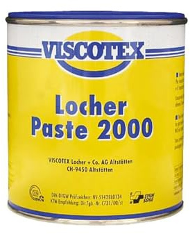 Pasta Dichtmasse für hydraulische Gewinde Heizung – Locher Paste 2000 Dose 850 gr