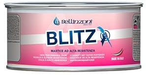 BELLINZONI - Masilla para Mármol, Granito, Cemento, Piedras, Adhesivo para Pegar, Color Crema, 750 ml
