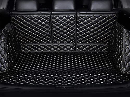 Fufizu Auto Kofferraummatte für Opel Insignia B Grand Sport Tourer Wagon 2017-2022,Trunk Mat Boot Mats VollstäNdige Einkreisung Schutzmatten ZubehöR,AllBlack