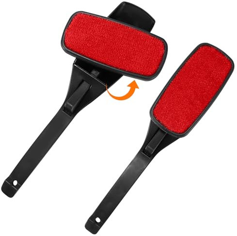 2-Pack Lint Brush, Double-Sided Lint Brush, Reusable Fur Lint Removal Brush, Suitable For Curtains, Sofas, Car Seats, Carpets, Anti-Dandruff Clothes To Remove Bed Dust