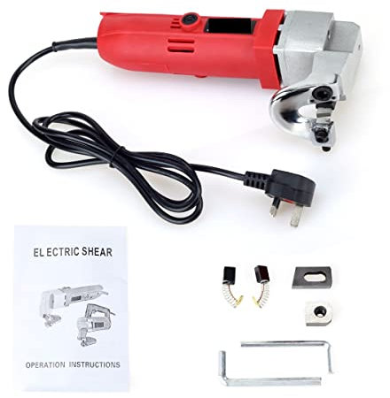 Tondeuses à moutons, 580W ciseaux électriques tôle cisaillement coupe 2.5mm capacité de coupe sécateurs ciseaux cisaille for couper la plaque métallique, Tondeuses professionnelles