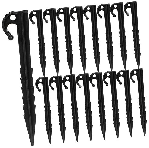 Milisten 25stücke Zeltheringe Camping Heringe Outdoor Stake Erdnagelheringe Zeltsicherheitsheringe Zelt Zubehör Camping Zelt Heringe Sand Outdoor Zubehör