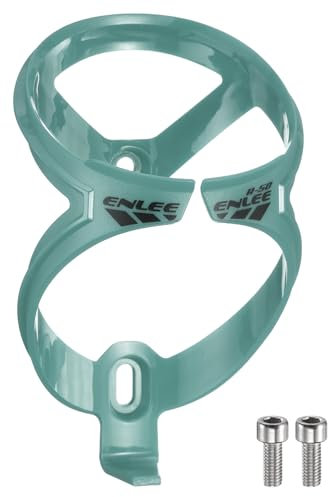 sourcing map Bicycle Water Bottle Holder Ultra Lightweight Universal Bike Bottle Cages Cycling Cup Holder for MTB Road Gravel, Light Green