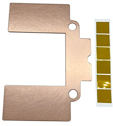 KASFDBMO GPU VRAM Pad Termico Rame Dissipatore di Calore Minatore Scheda Grafica Migliore Uso Di Raffreddamento Con GPU Water Block 5600 5700XT Scheda Grafica Dissipatore