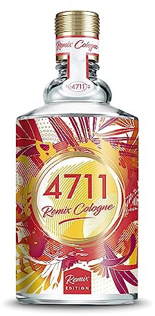 4711® Remix Cologne Grapefruit - Exotic Paradise | Eau de Cologne - zitrisch-fruchtiger Duft rund um die Grapefruit - spritzig frech ge-remixt! | 100ml Natural Spray Vaporisateur