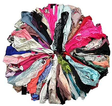 COLOROSES Women 10/20 Multi Pack G-String Thongs For Women Lace Thong Underwear Sexy Panties Assorted Colors and Prints, Assort-20pcs, Medium