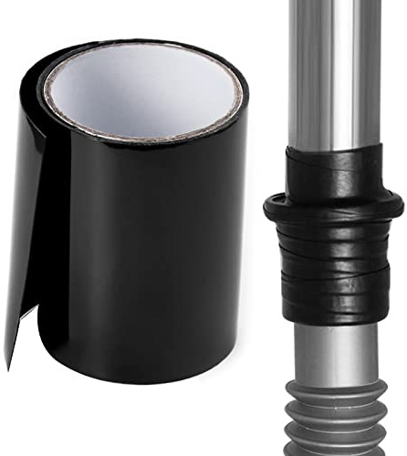 IGTOPS Unterwasser Klebeband, Wasserdichtes Klebeband, PVC Extreme Klebkraft, Leck-Reparatur, Reparaturband Wetterfestes Dichtungsband (Schwarz, 1.5M*30cm)