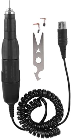 Manico per Trapano per Unghie, Manipolo per Trapano per Unghie Professionale 102L-2.35mm Smerigliatrice Elettrica per Lucidatrice per Unghie 35000 Giri/min Accessorio per Trapano