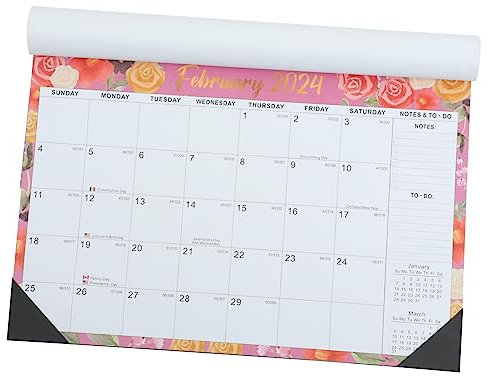 SHOWERORO Monatskalender Wandkalender Zum Aufhängen Kalender Für Haus Und Büro Hängekalender Mit Monatsansicht Einfach Zu Bedienen Und Aufzuhängen