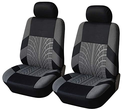 ILWIYRHNL para Omoda 7 2026 Fundas Asientos Coche Universales, Diseño Huella Neumático Transpirable, Juego de Fundas Protectoras Lavables,A