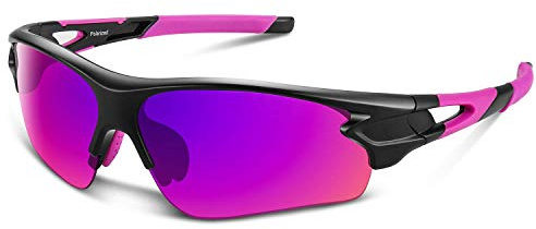 BEACOOL Lunette de Soleil de Sports Polarisée Homme Femme Lunettes de Cyclisme Jeunes Baseball Cyclisme Course Pêche Golf Moto Protection UV400