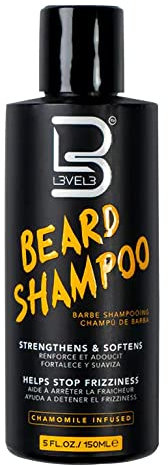 L3VEL3 Beard Shampoo For Men 5 oz Shampoo