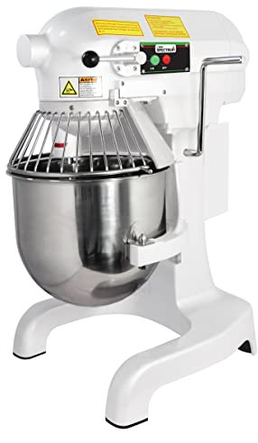Winco Commercial-Grade Planetary Mixer, 10 Liter,White