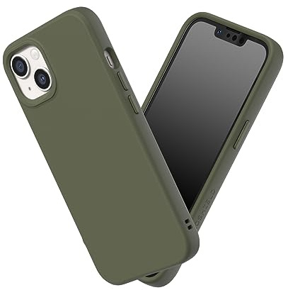 RhinoShield SolidSuit Hülle für iPhone 14/13 | Fallschutz nach Militärstandard, klassisches Design, schlankes Profil, minimalistischer Stil
