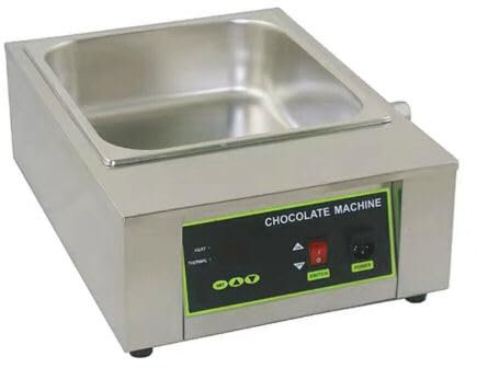 Kommerziell SchokoladenschmelzgeräT Melting Pot TemperiergeräT Schokolade KuvertüRe Schokoladen Edelstahl SchmelzgeräT WäRmer Erhitzen von Schokolade Sahne und Milch sowie für Kerzen und Seife 1000W