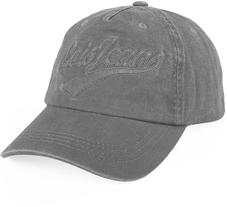 Lois - Gorras Hombre con diseño Moderno para el Verano Estilo Gorra Beisbol Hombre, cómodas, Ajustables y Transpirables Tipo Gorra Trucker Hombre, Gris