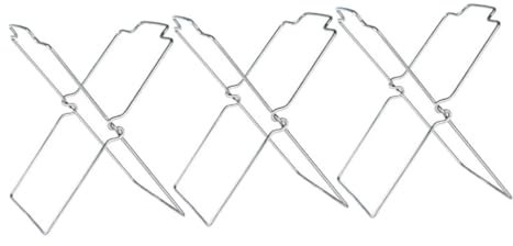 OKUMEYR 3pcs Refuse Sack Holder Stainless Steel Bag Rack Hanging Bag Rack Kitchen