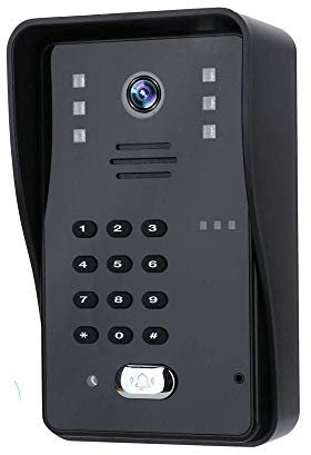 IUBGFTO Sistema citofonico IP per videocitofono Senza Fili WiFi, Campanello, Monitor Interno con Telecamera AHD 1080P in Grado di supportare Fino a 4 campanelli WiFi