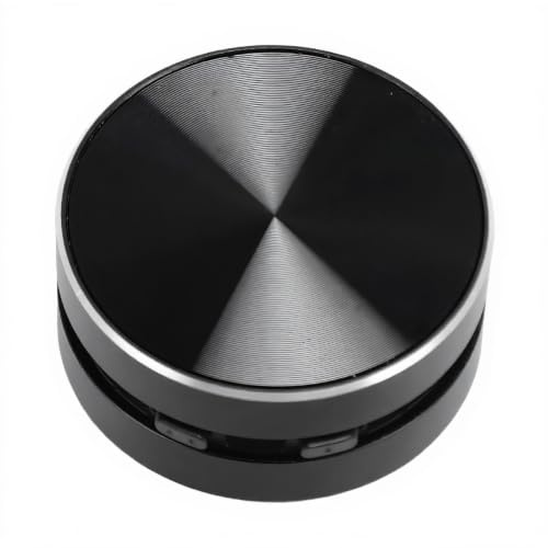 Dpofirs Conférencier de Conduction sans Os sans Fil, Conduction Bluetooth Mini Haut-Parleur Conduction Osseuse en Haut-parleurs sans Fil pour la Maison, Le Plein Air, Les Voyages et (Black)