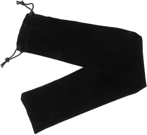 Levemolo Bolsa con Cordón para Flauta Dulce de 10 Pulgadas, Bolsa de Tela Ligera y Resistente con Protección contra Polvo para Almacenamiento y Transporte