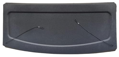 GEPCO Kofferraumabdeckung Hutablage kompatibel mit VW Golf VI (5K) 2008-2013 | Laderaumabdeckung Gepäckraumabdeckung | Sichtschutz Grau | OEM 1K6867760