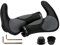 Gindoly Fahrradgriffe Ergonomisch Fahrradlenker jedes Fahrrad - Lenkergriffe für perfekte Griffsicherheit rutschfest Fahrradlenkergriffe Lenker Handgriffe MTB, Schwarz/Grau