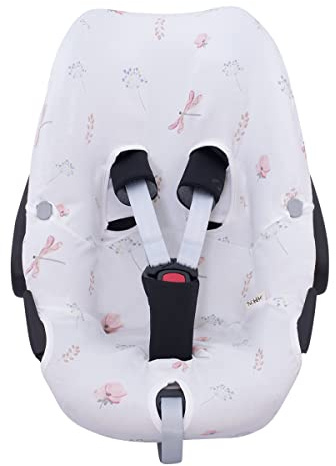 JYOKO KIDS Baumwollbezug für Autositz kompatibel mit Pebble Maxi Cosi (Dragonfly, Pebble 360 Y FamilyFix 360)