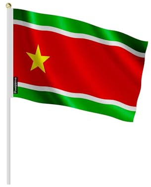 Lots Mini Drapeau Guadeloupe en Plusieurs Tailles 14x21cm 50 pièces